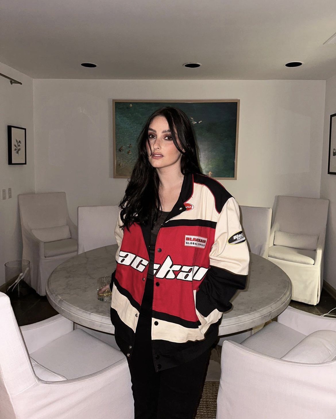 Blackair Motorsport Jacket β Bold Oversized F1 Streetwear