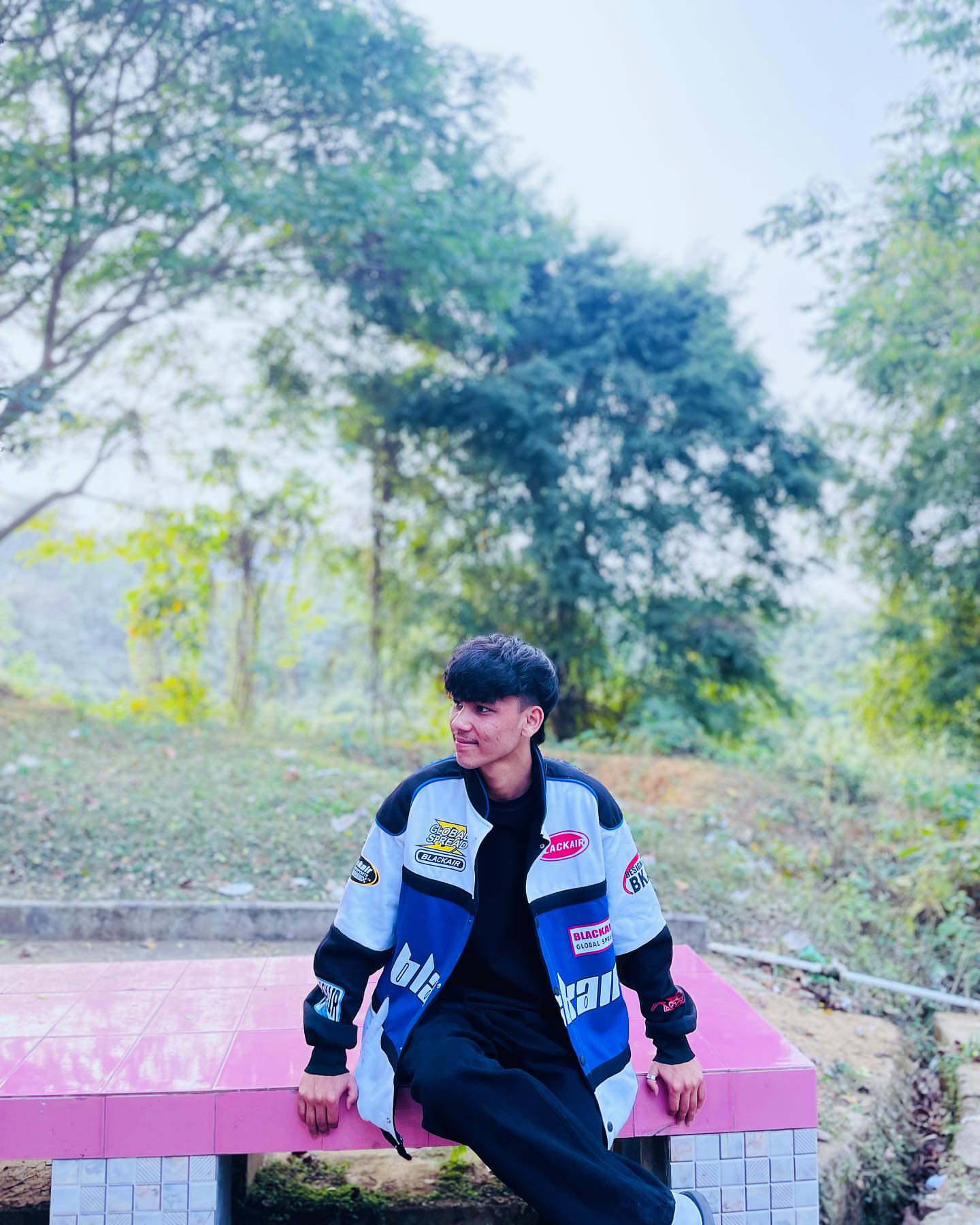Blackair Racing Streetwear Jacket β F1-Inspired Urban Style