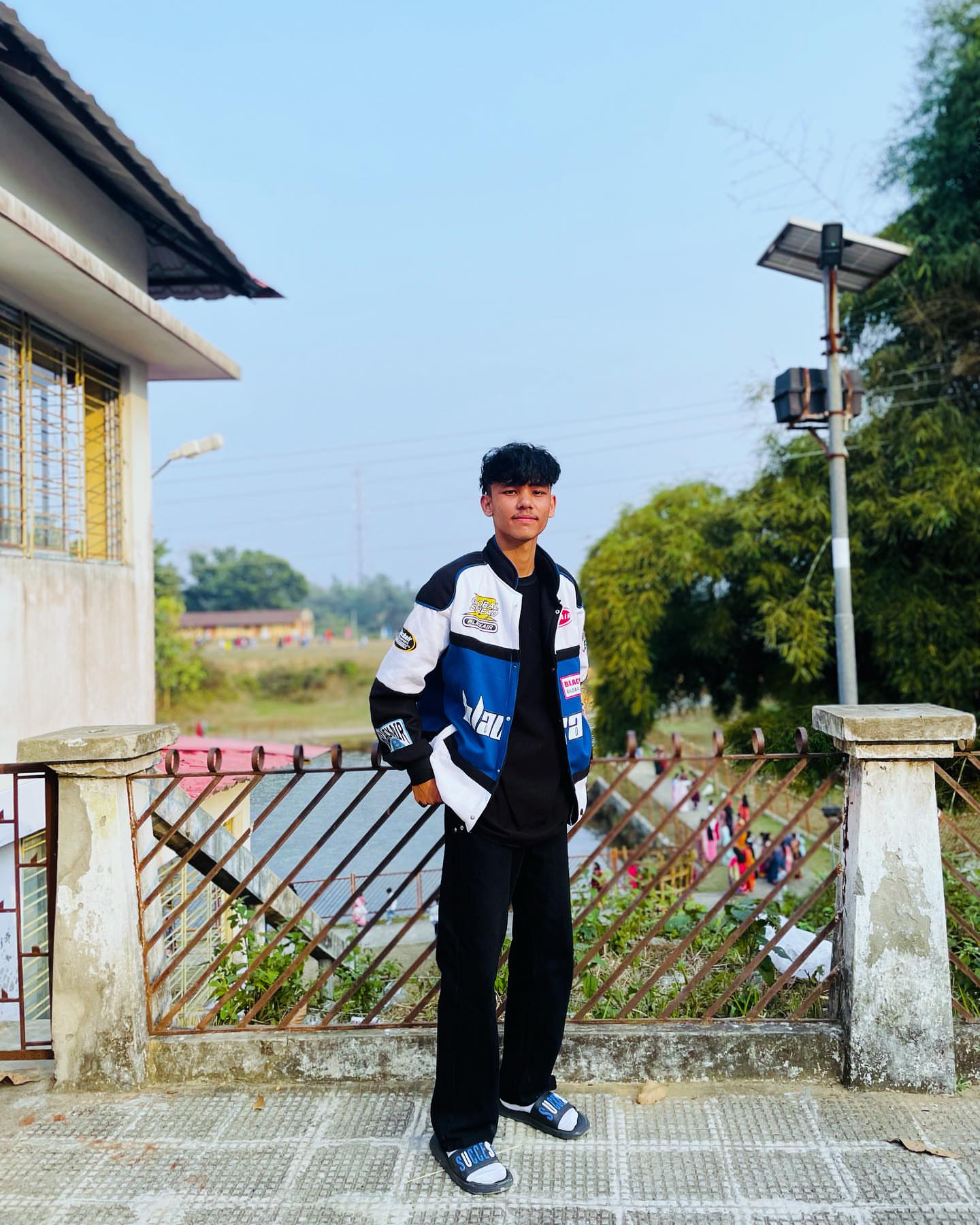 Blackair Racing Streetwear Jacket β F1-Inspired Urban Style